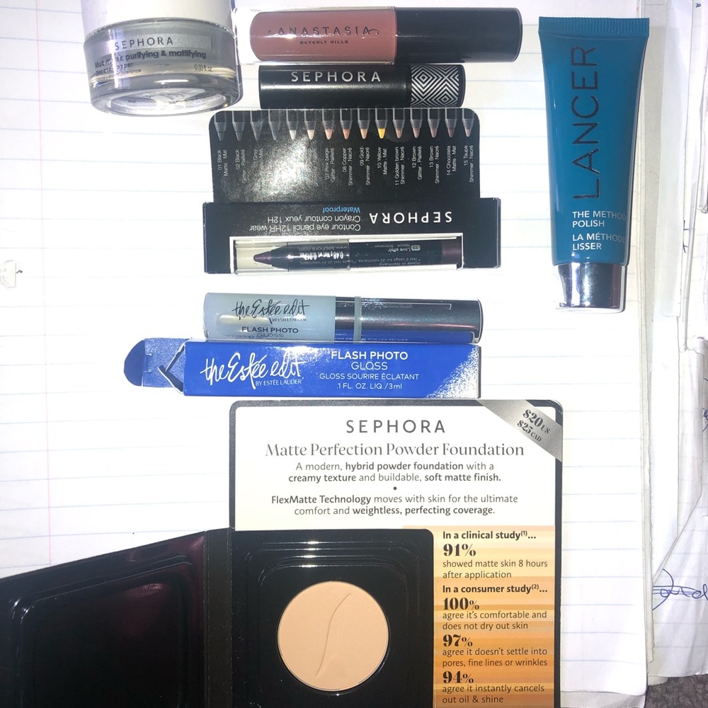 Never used 7 piece Sephora play! Sample bag